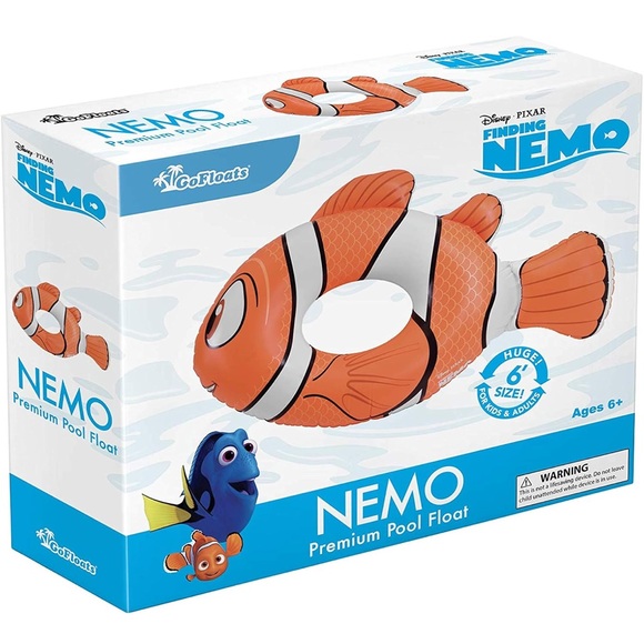 Nemo Fish-Shaped Pool Float - Picture 3 of 4
